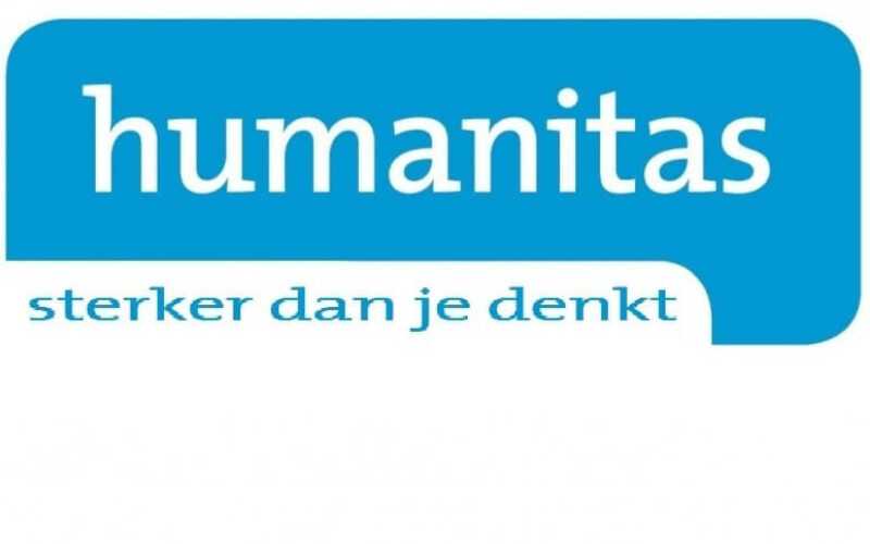 logo Humanitas met daarin de zin; sterker dan je denkt
